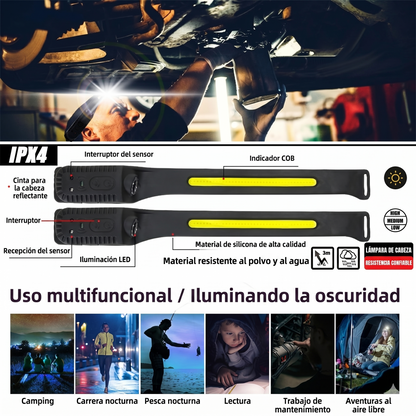 Linterna Frontal Led Recargable